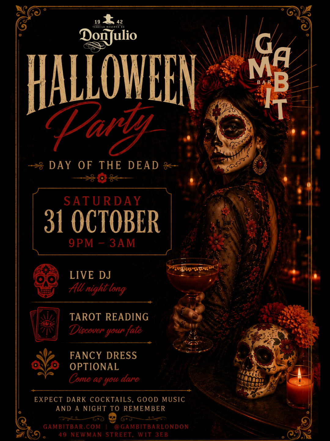 Day of the Dead Halloween Party