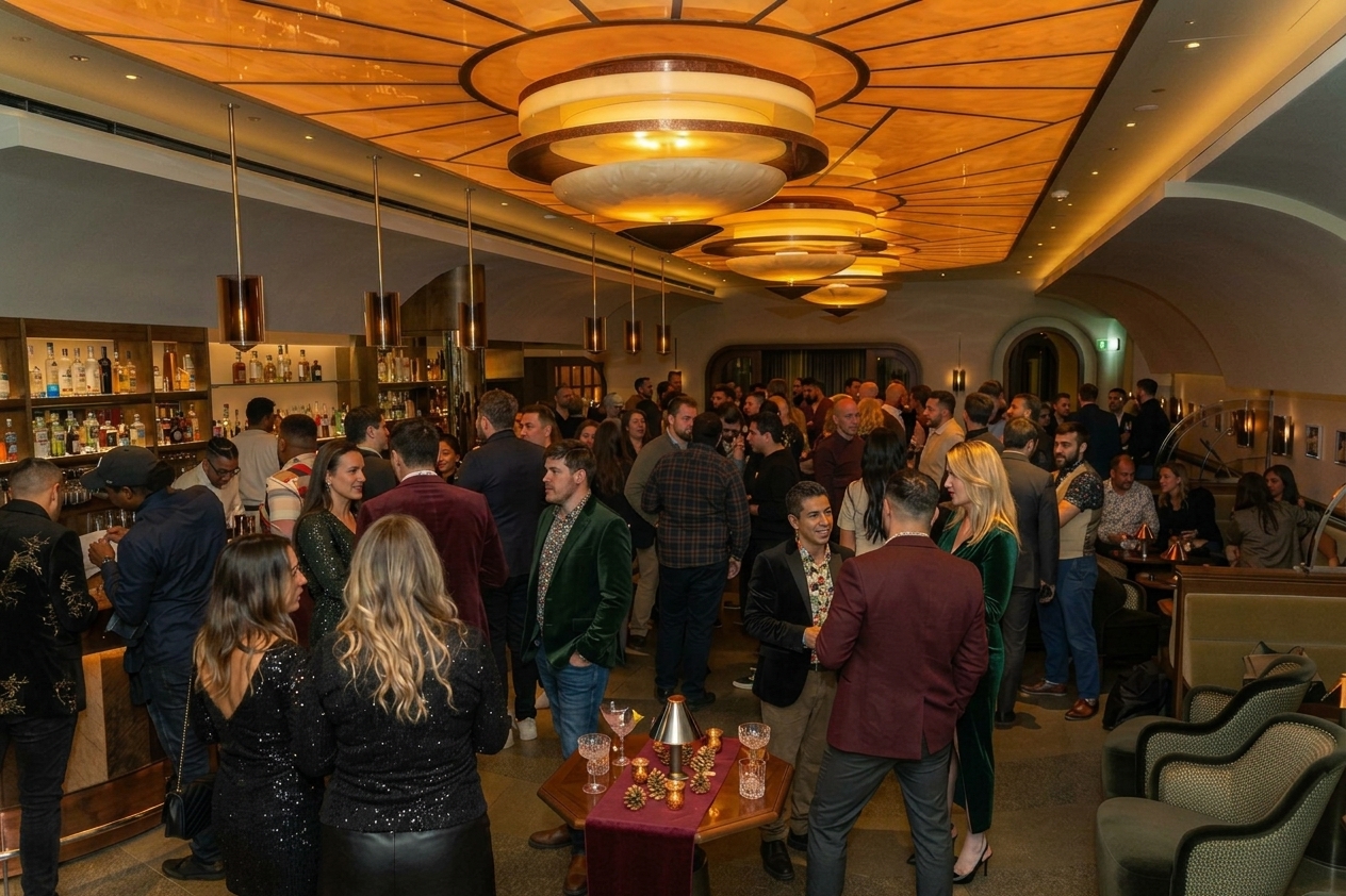 Christmas Party in Gambit Bar