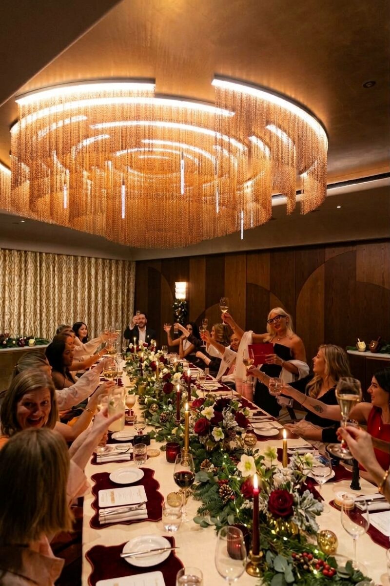 Christmas Parties in Talland, The Newman